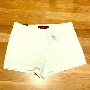 J. Crew White Chino 3” shorts - size 2 - NWT